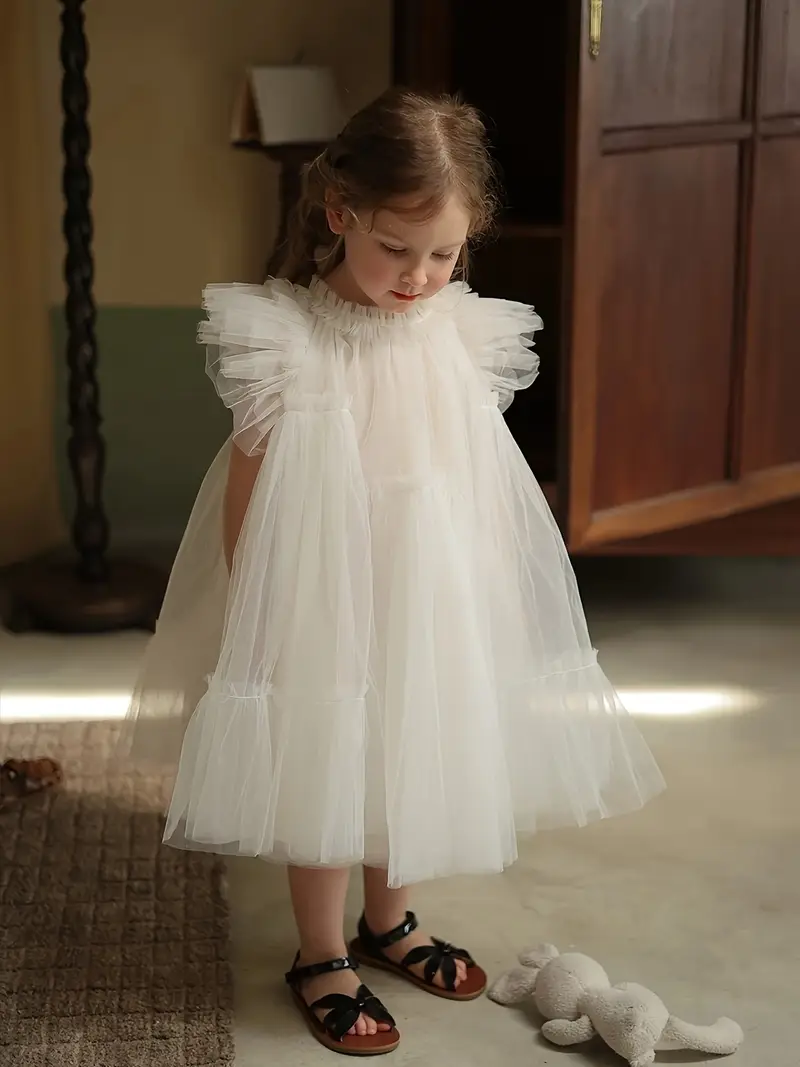 Verjaardag Jurk Prinsessenjurk Kind Jaar 1-2 Jaar Meisjes Tutu