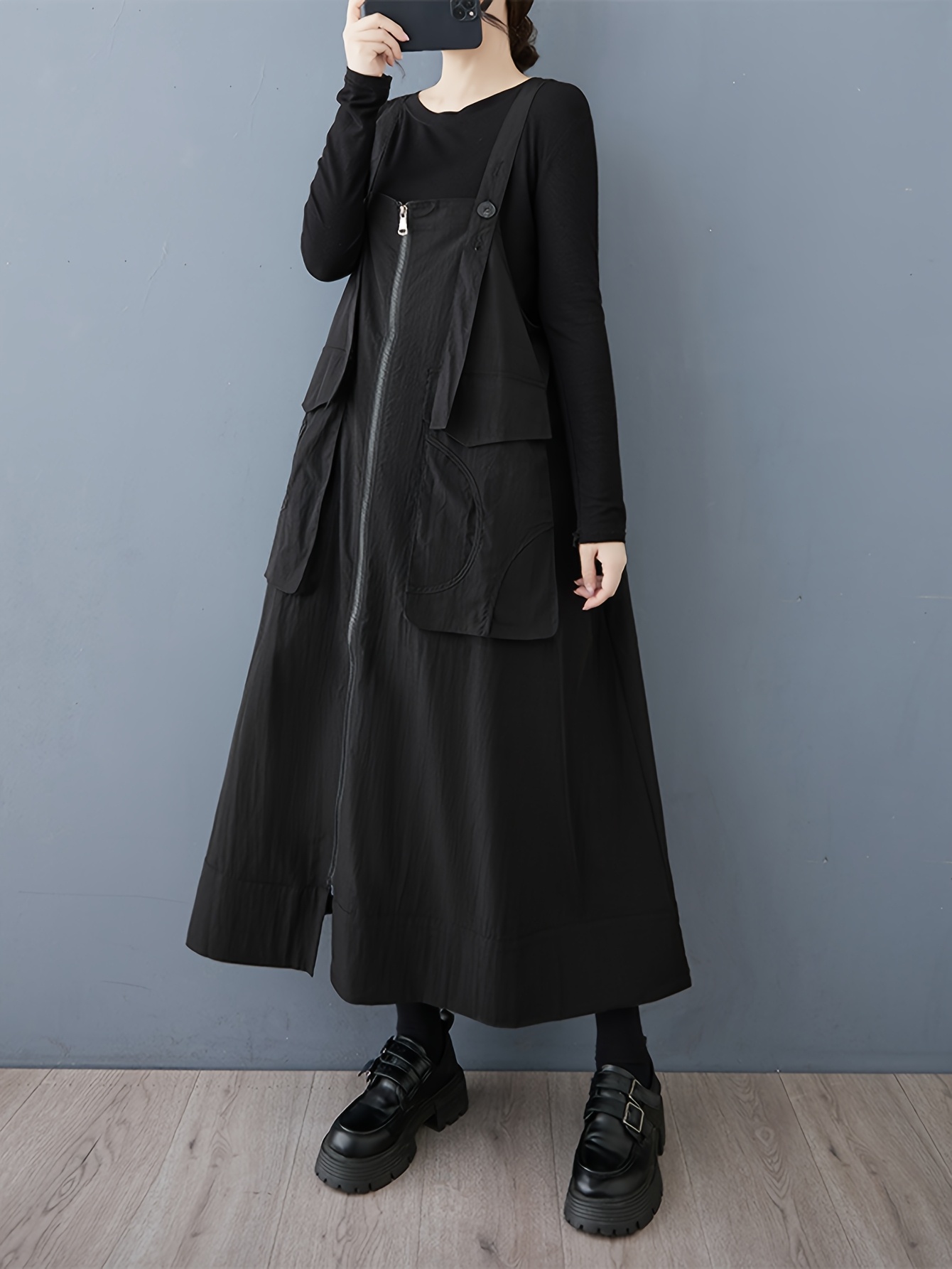 chinese dress ladies Cargo Dress Liviano Camel main image 1