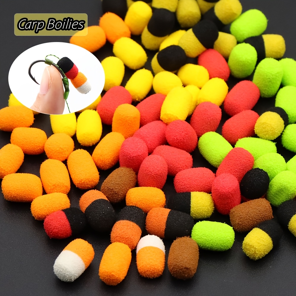 

15pcs Appâts de Pêche à la Pop Up Boilies, Montage de Pêche à la Flottaison, Leurres Flottants pour Accessoires de Pêche à la