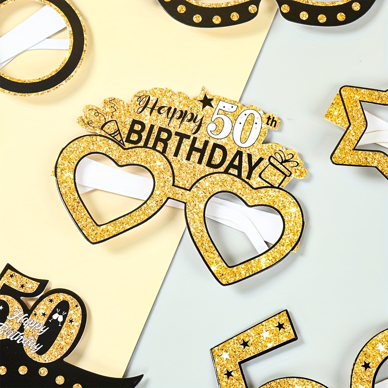 8 Paires De Lunettes De Fête, Lunettes De Fête En Forme De