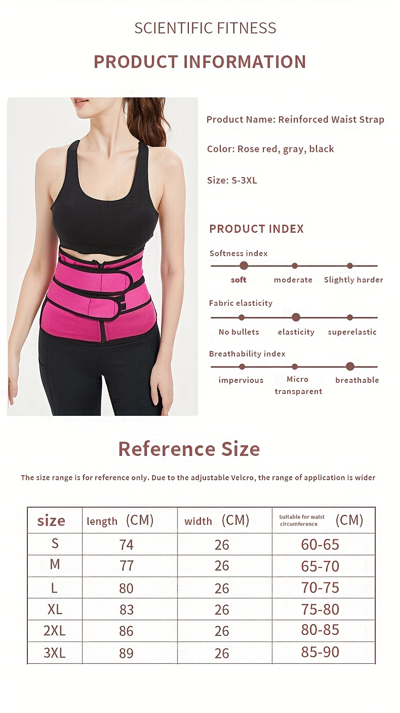 Women's Waist Trainer Tummy Control Slim BodyShaper - Double Layer Abdominal Belt with, Workout & Casual Attire, Sweat- & Slimming Design, Comfortable Tummy Wrap for Core Strength & Burning, Fitness & Casual Use, Easy to Wear Without, Hand Wash or