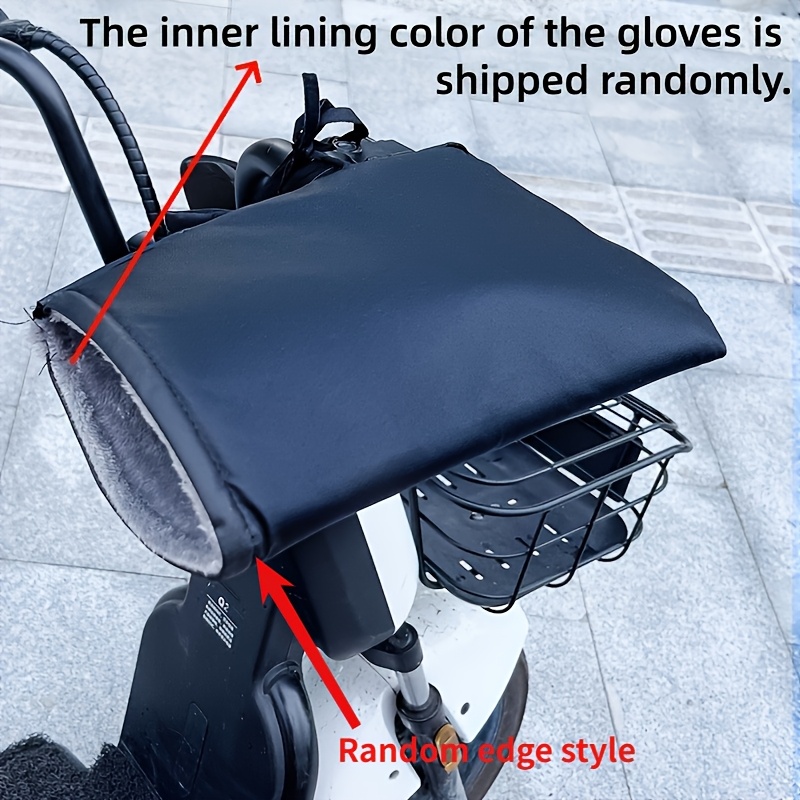TEMU Gants de Chauffage Moto : Plus de Froid en Conduite 2pcs Gants de Chauffage Électriques pour Voiture, Gants de Velours Épais pour Moto, Couleur