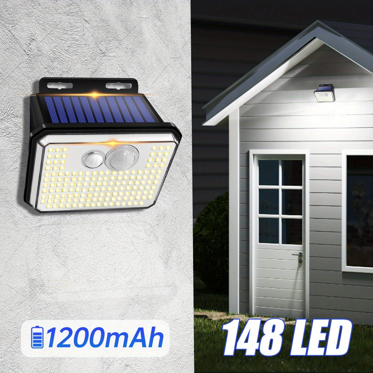 Luce Solare Da Parete, Luci A LED Super Luminose Per Ponti E - Foto 6