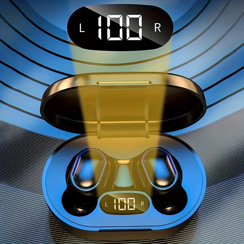 audífonos inalámbricos e7s auriculares pequeños oídos Temu