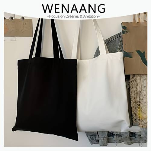 Of Premium Canvas Tote Bags for Men And Women, Reusable Shopping Bags with High Capacity for Groceries