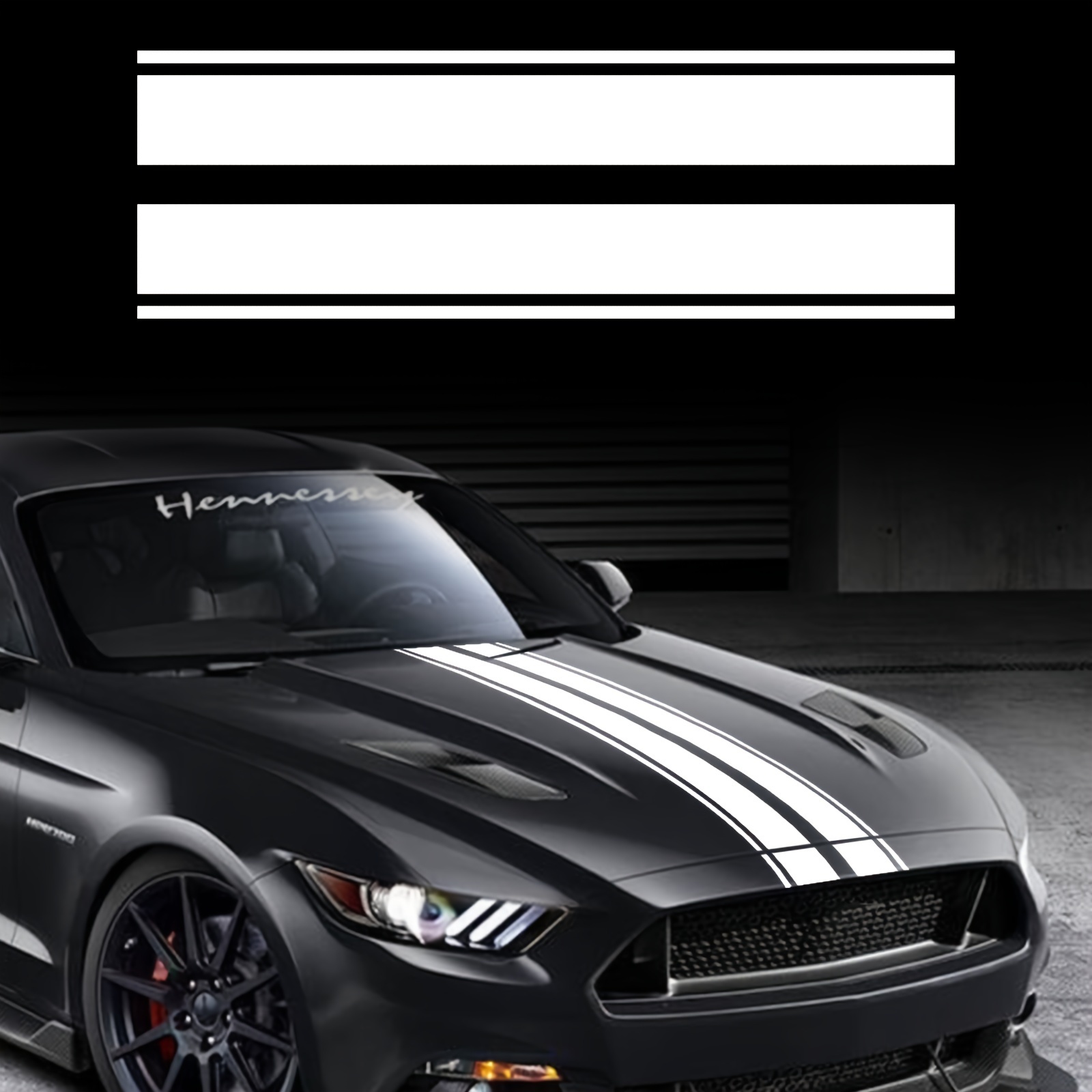 

63''x11'' Stripes , Decals, Car Pattern