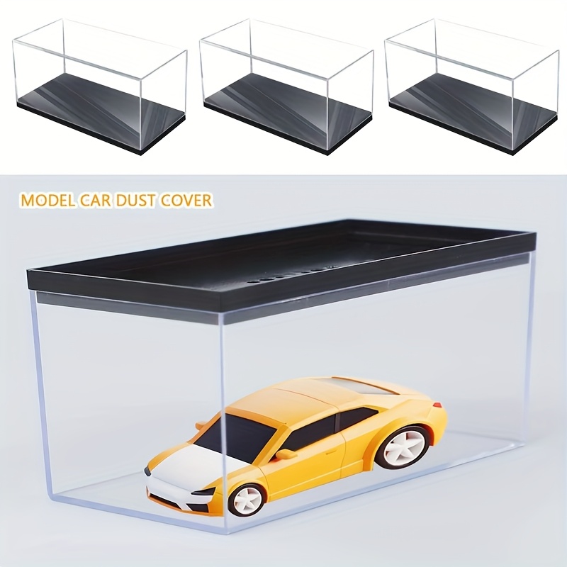 

Premium Acrylic Display Case For Scale Car Models - , Transparent Hard Shell With Lid For Home Decor & Collectible