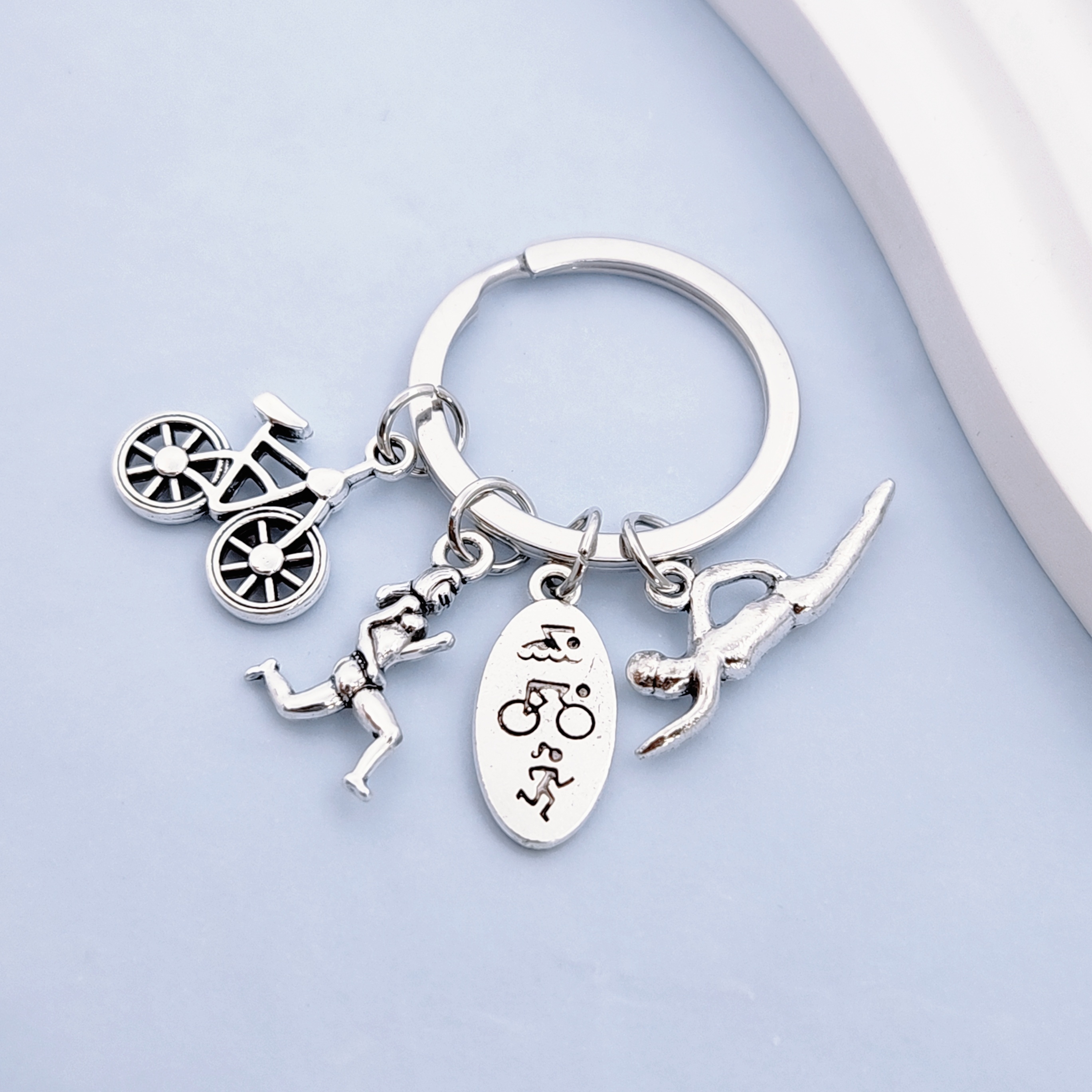 Triathlon, , , , Cyclist, Runner, Swimmer, Key