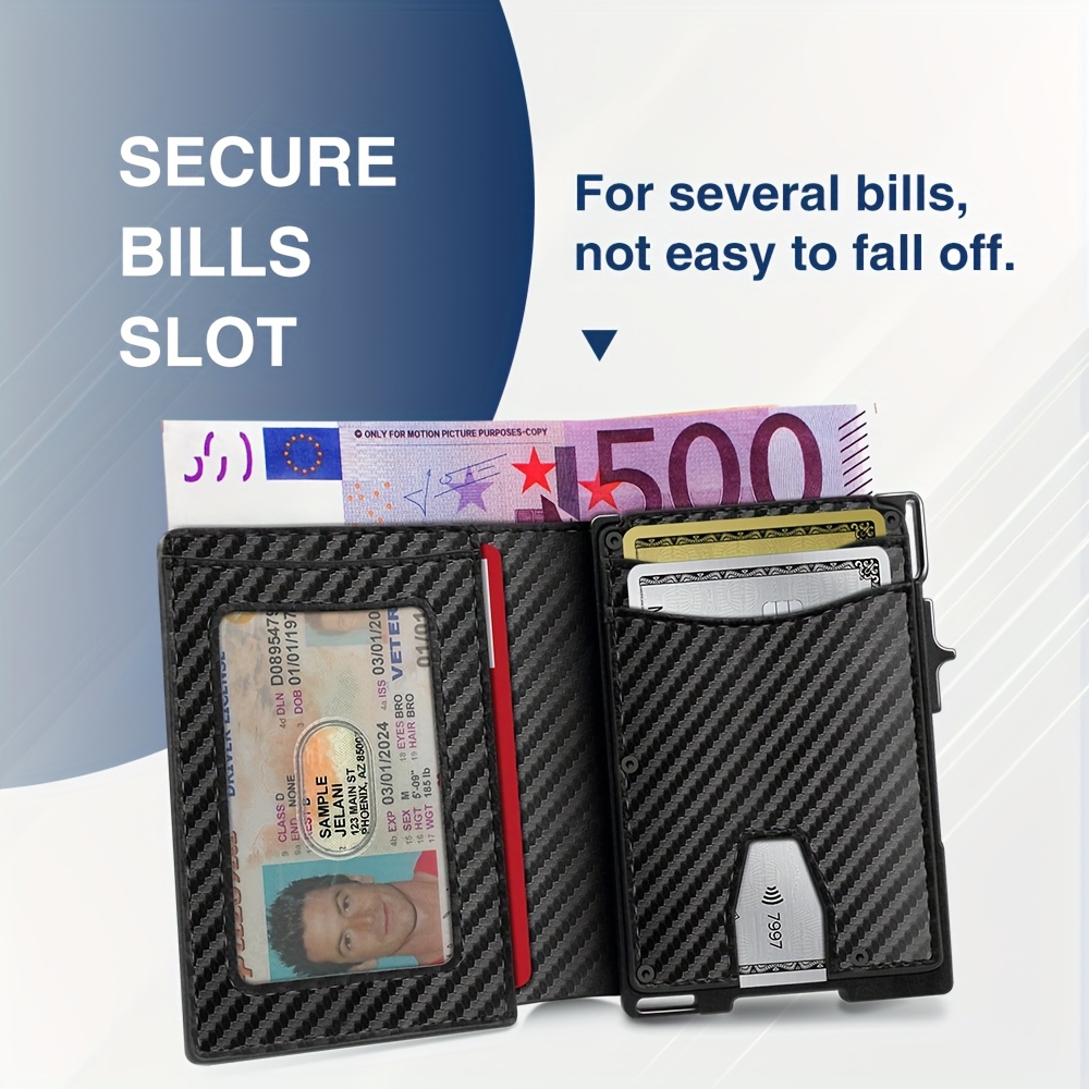 portafoglio 16 scomparti carte portamonete euro rfid Temu Italy