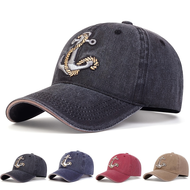 

Anchor Cap, 100% Polyester, Hat, Pattern, Slight , For , , And Parties