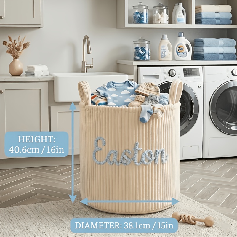 Personalized Custom Storage Basket for Room Organization