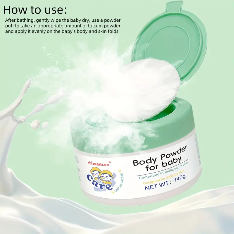 daisetsu baby powder 140g free moisturizing witch blend ideal for types moisturizing powder free powder for halloween Product details 4