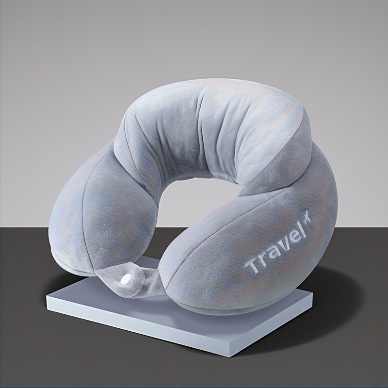 TEMU U-shaped Travel Pillow, Neck Support Pillow, Cervical Pillow, Airplane U-shaped Pillow,