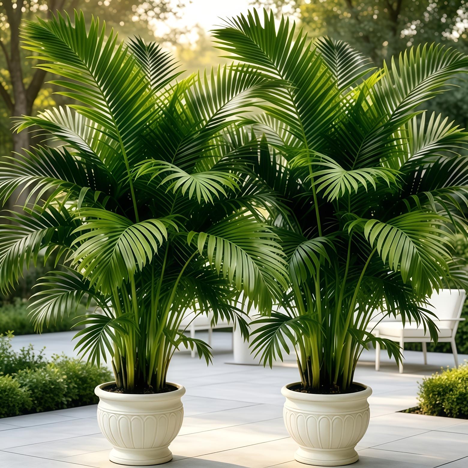 48 5 inches premium extra large   palm artificial greenery suitable for shop decoration garden decoration indoor decoration outdoor decoration farmhouse style decoration housewarming decoration