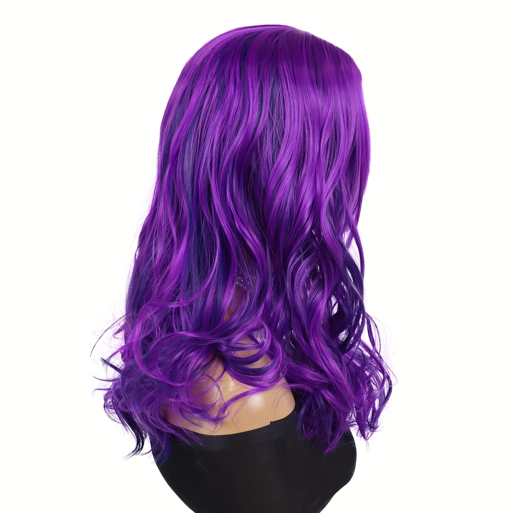Linfairy Kairi Perücke – Pink/lila, Synthetische Hochtemperaturfaser, Für Cosplay & Halloween