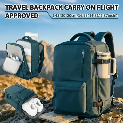 Lightweight Travel Backpack Suitable for Airplanes, Designed for * Men And Women, Measuring 43*30*20CM * Carrying on Flights. Ideal Gifts for Business Travelers Lightweight Travel Backpack Suitable for Airplanes, Designed for * Men And Women, Measuring 43*30*20CM * Carrying on Flights. Ideal Gifts for Business Travelers