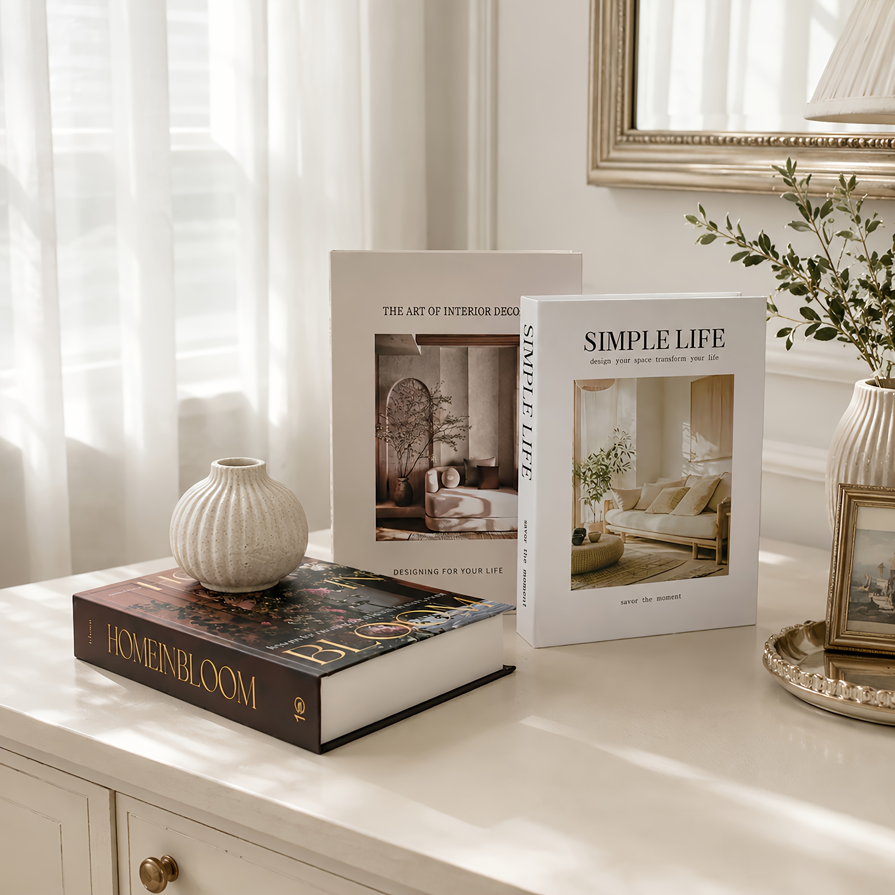 TEMU 3pcs Livres Faux d' , Livres Faux Décoratifs Pliables à Couverture en Papier, Accessoires pour sur les Étagères de Livres, les Bureaux, les
