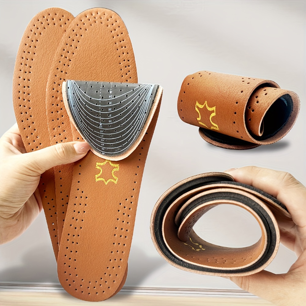 thin breathable pu leather insoles shoes Temu Ireland