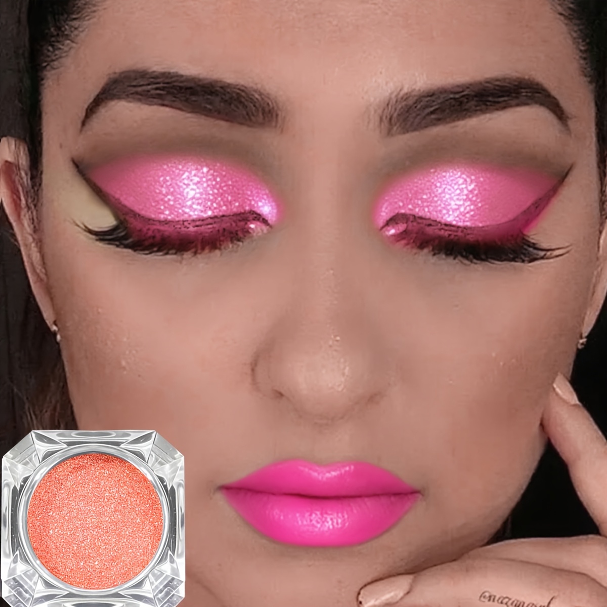 c4101cff-c5ea-46f1-8513-0c7d32e0d089.jpg Levendige Metalen Make-up Serie - Schitterende Oogschaduw, Lipgloss