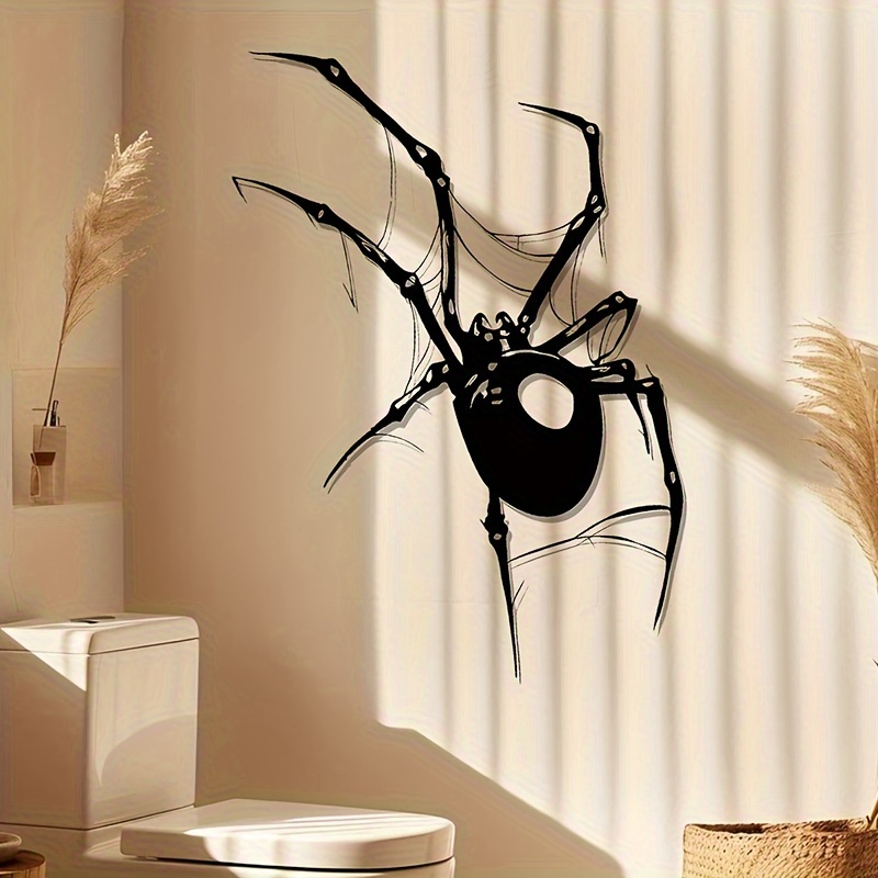 Halloween Horror Large Wall Sticker Decoration For Living Room, Entryway, Bedroom, Self-adhesive Removable Pvc Wall Decal