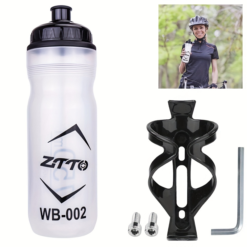 

750ml Bicycle Kettle With Holder, Bicycle Water Bottle For Mtb Road Mountain Bike