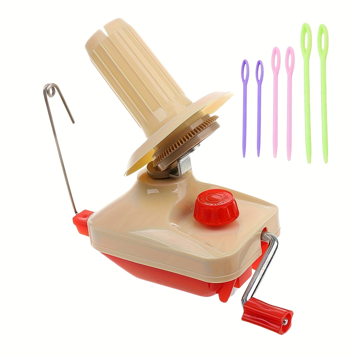 TEMU Yarn Hand Operated With 6pcs Yarn Needles