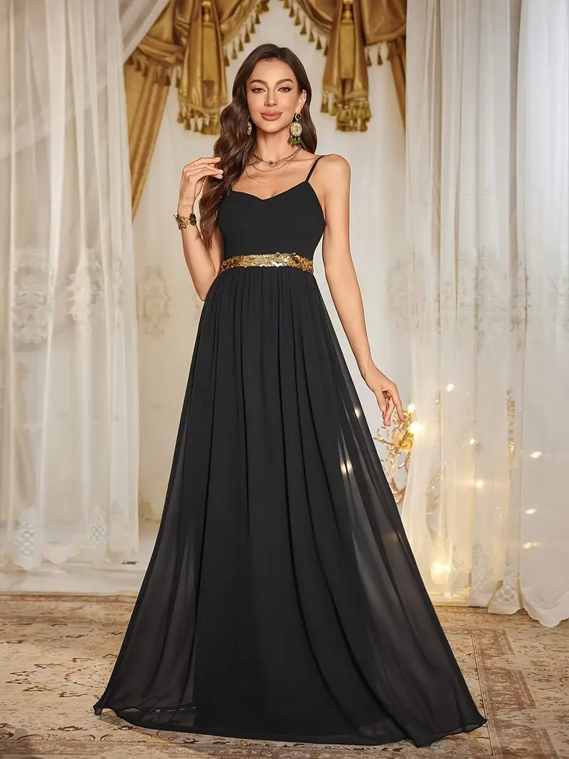 black golden heavy embroidered cloak long dress - Temu Mauritius black golden heavy embroidered cloak long dress - Temu Mauritius