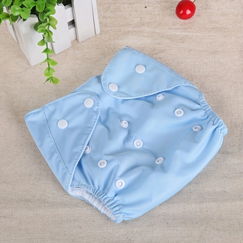 washable reusable cotton diaper pants breathable waterproof training pants for     mixed colors cloth diapers details 8