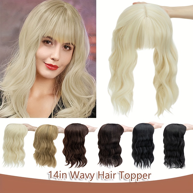 14inch hair toppers women wavy hair toppers women toppers - Temu display picture 2