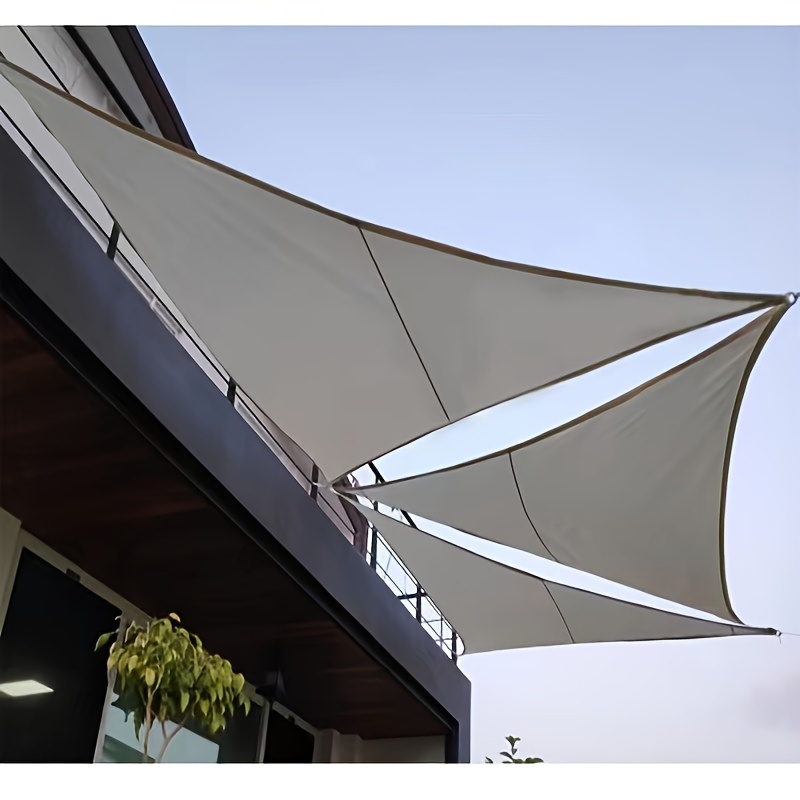 Triangle sunshade sail outdoor awning canopy landscape Peng shade cloth