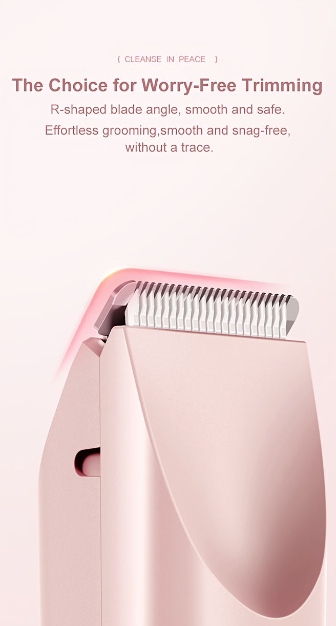 2in 1 electric shaver dual head hair removal women bikini trimmer designed for full body hair removal usb charging convenient to carry   electric hair trimmer and razors for bikini armpit leg and body hair removal ipx7 Product details 2