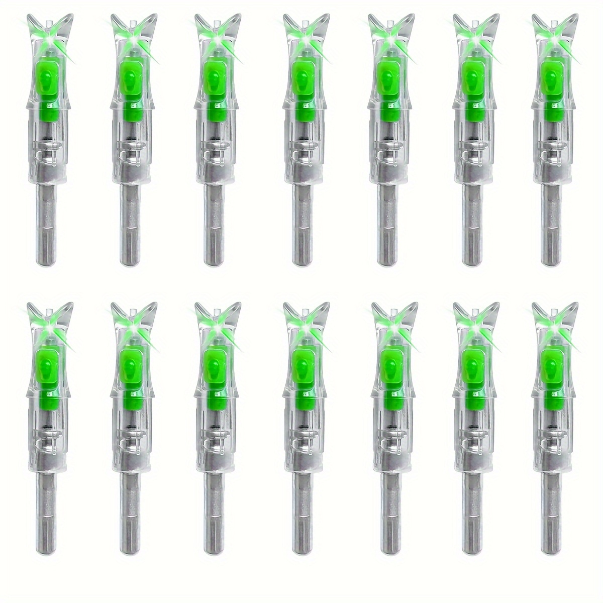 

12pcs Lighted For Arrows.300/7.62mm Lighted Arrow For Archery (green)