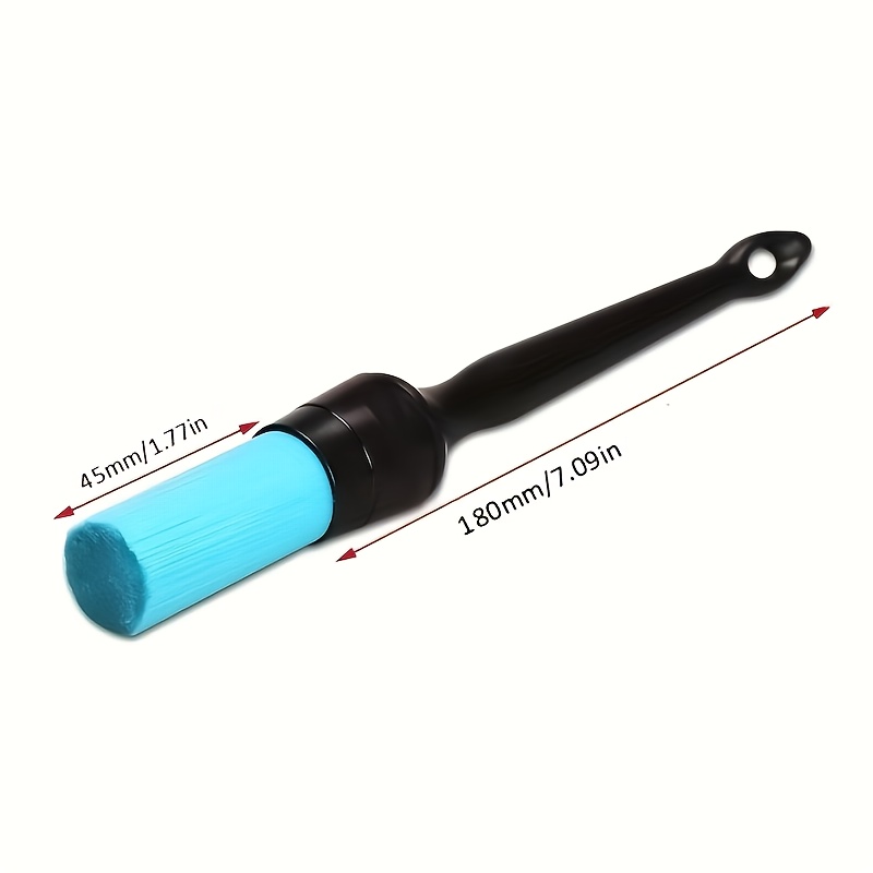 E-shop Gründliche Auto-Reinigungsbürste mit blauen Hartborsten – Ideal zum Entfernen von Staub und Schmutz aus Felgen, Ecken, Lüftungsgittern & mehr!