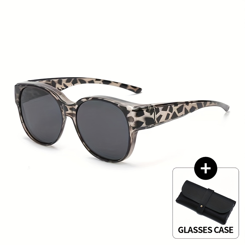Image of Retro Glasses Fit Over Fashion Glasses, For Men And Women, Perfect Daily Wear, Photo Props, And Gift For Birthday, Valentine's Day, Christmas