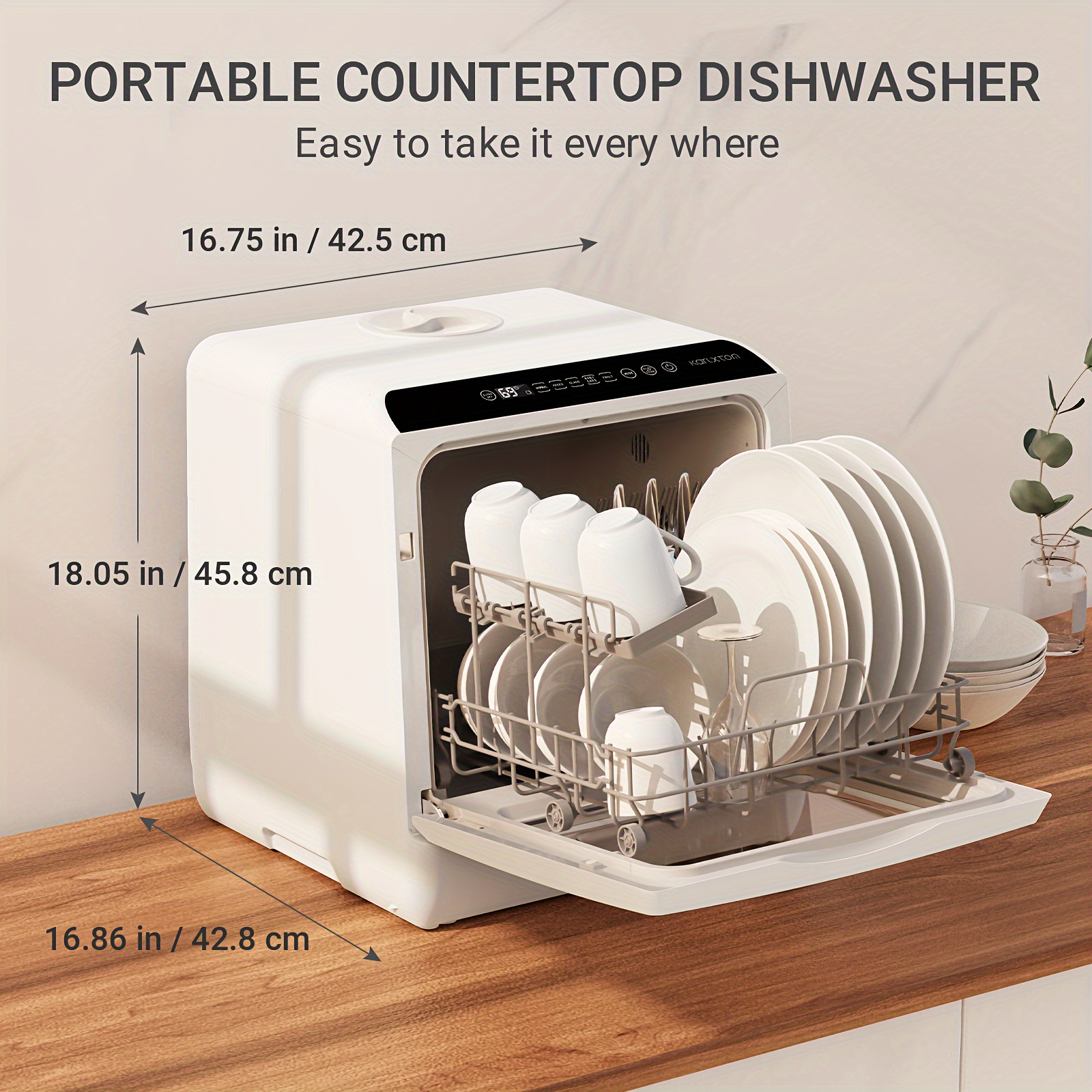 portable countertop dishwasher small mini dishwasher liter Temu