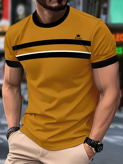 2025 casual mens short sleeve t shirt