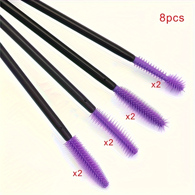 

8pcs Silicone Sewing Machine Cleaning Brushes - Reusable, For Hard-to-reach Corners &