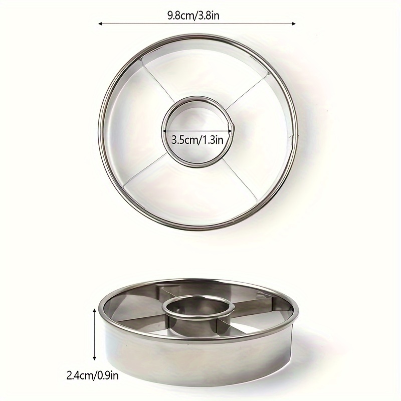Stainless Steel Chocolate Cake Mold, Mousse Circle Round Cookie Baking Tool
