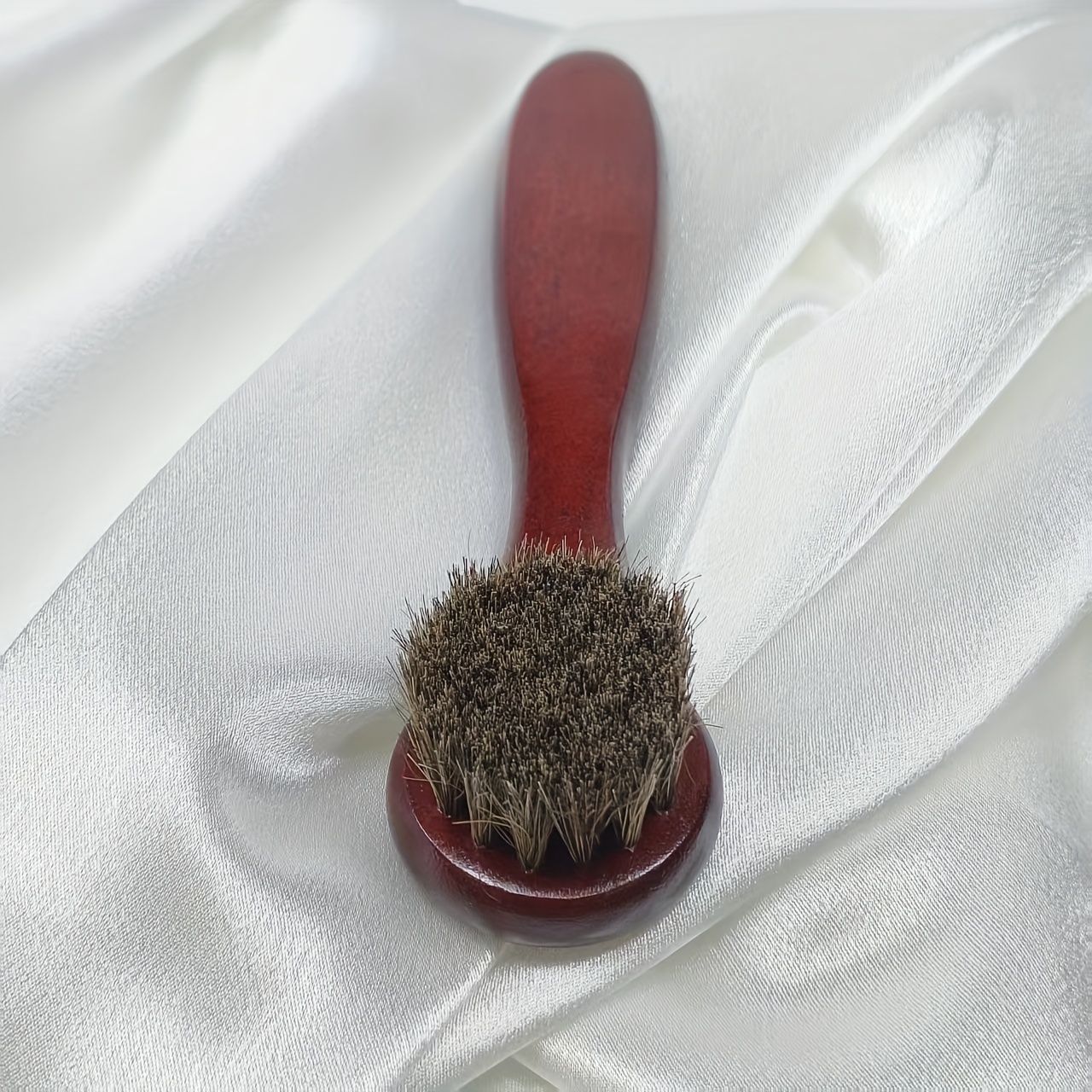 TEMU Soft Shoe Brush - And Leather Polishing Tool - Scratch-resistant Design, Specifically For Suede Boots And Daily Footwear Maintenance - Essential