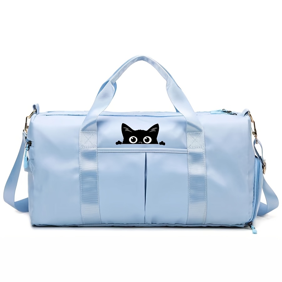 TEMU Spacious Gym Luggage With A , Versatile Handbag For Leisure Activities, Yoga, And Fitness, Featuring A Crossbody Style, A Swim Bag With Dry And