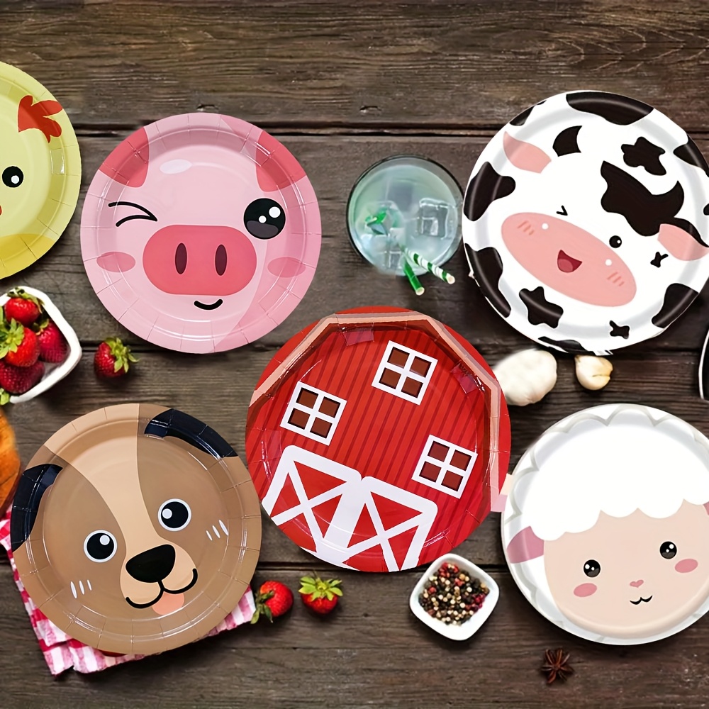 Papel De Regalo De Navidad De Vaca, Papel De Regalo De Vaca Agrícola Para Niños Y Niñas, Bonito Diseño De Granja De Vacas, Papel De Cumpleaños, 58 X 23 Pulgadas Por