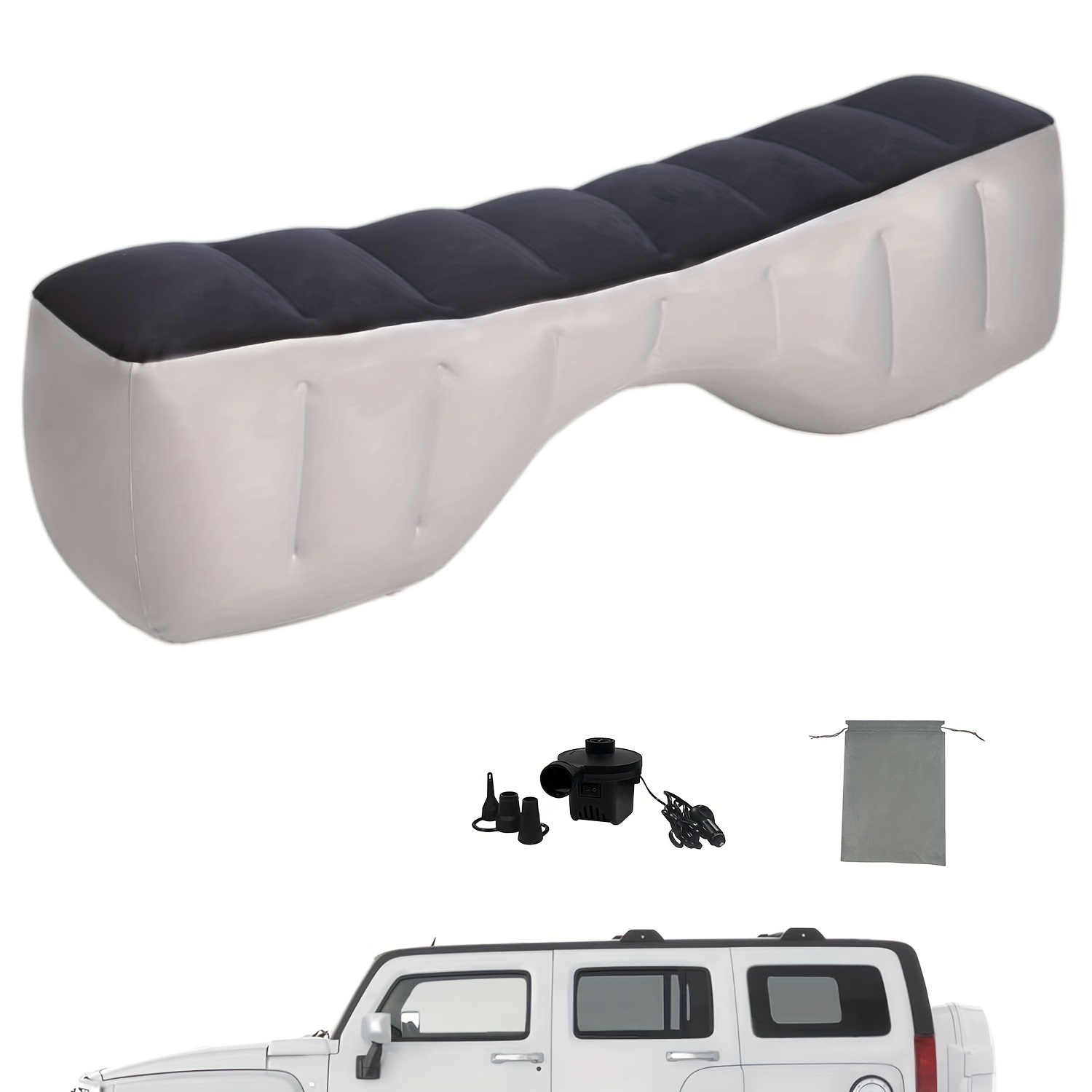 Matelas gonflable automatique de voiture SUV, matelas de coffre de voiture  universel, tapis de couchage de Camping, coussin d'air automatique -  AliExpress