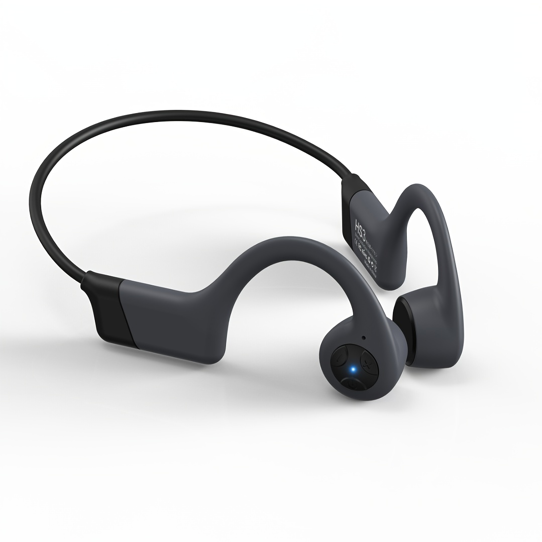 TEMU Bone Conduction Headphones - Bluetooth 5.4,, Open-ear Design - 20hrs For Running Cycling Gym - Sports Headphones
