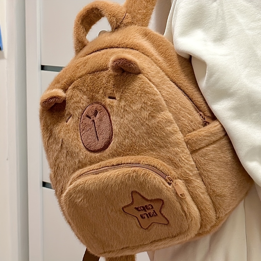 teddy bear backpack sold on Temu United States
