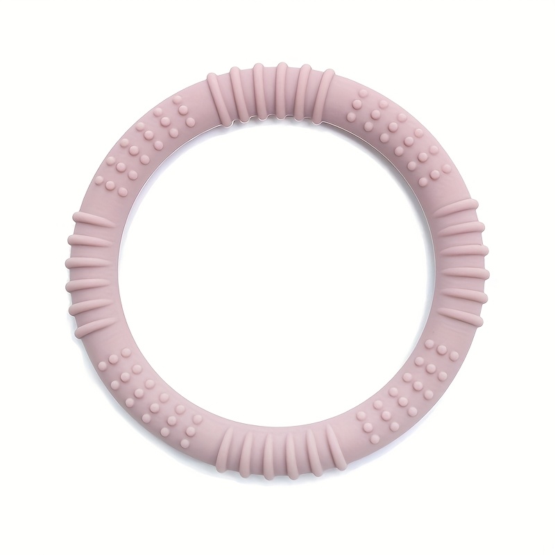 Colorful Silicone Teething Ring for Babies