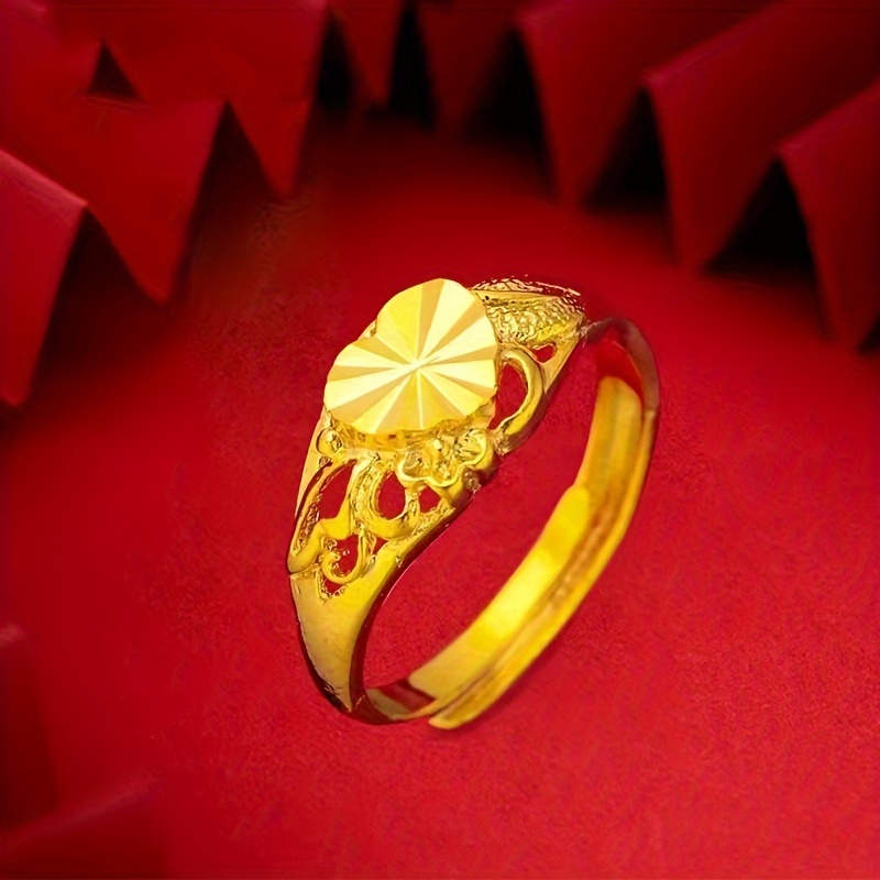 Mukta gold on sale ring design