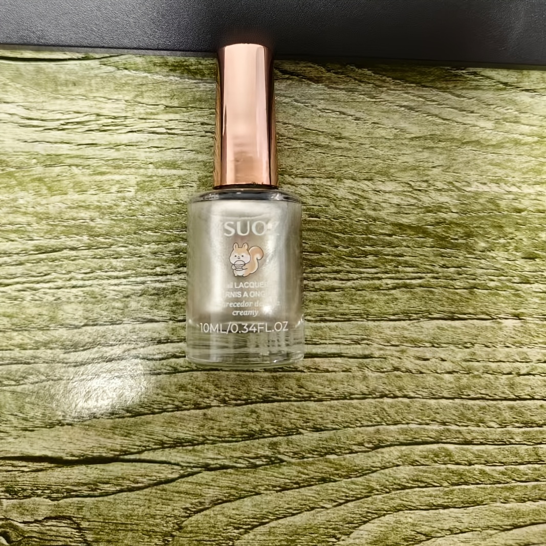 Image of Ysuoz Summer Nude Pearlescent Nail Strengthener - Natural Quick Dry, No Lamp Needed, Brightens Nails, And Party , Suitable For Hands And Feet, Summer Beach