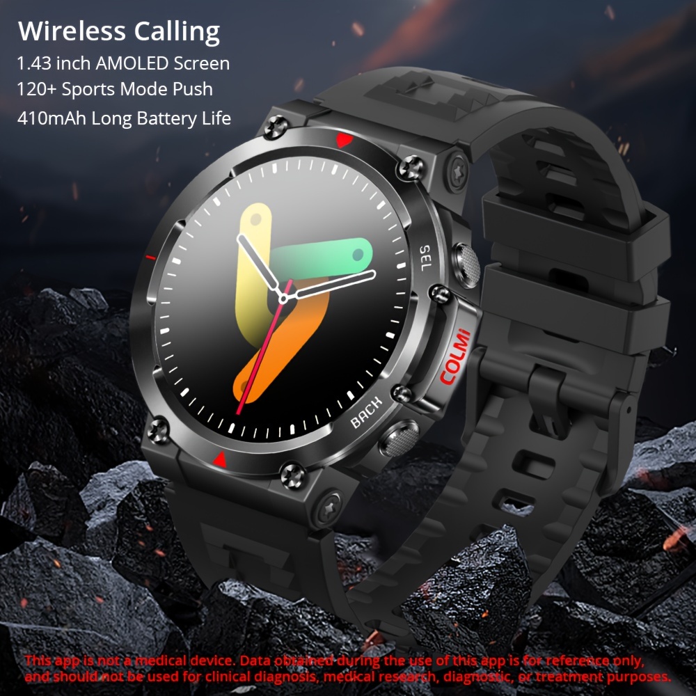 EIGIIS Smart Watch for Men with Bluetooth Call (Answer/Make Call) 1.91