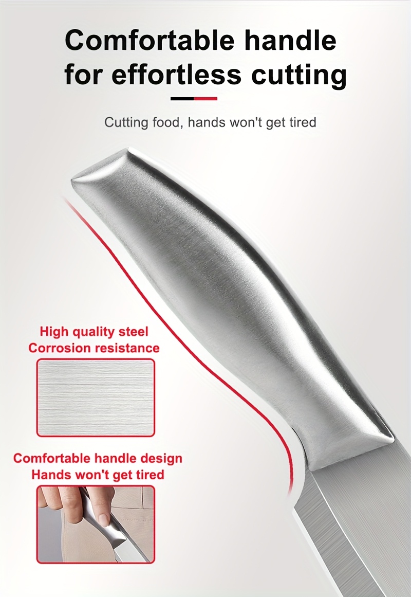 stainless steel manual slicer meat cutter cutter slicing knife easy to clean stainless steel manual meat cutter suitable for   beef vegetables and     gadget Product details 5