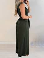 ärmelloses damen-jumpsuit